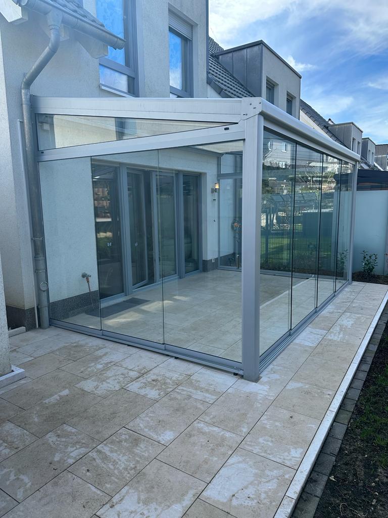 Überdachte Terrasse