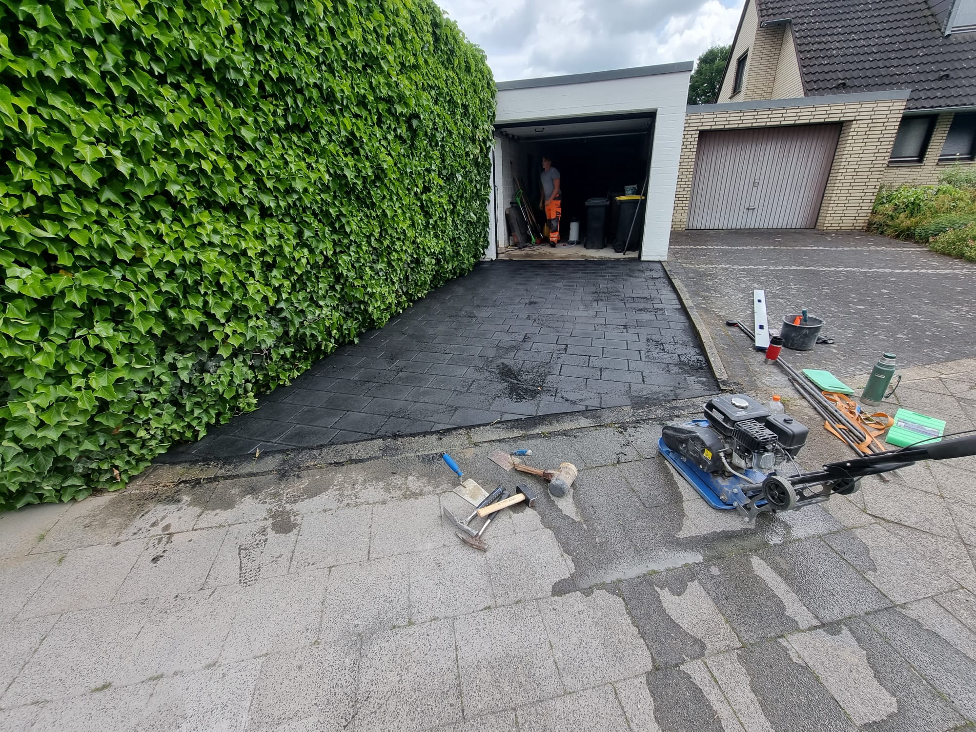 Garageneinfahrt